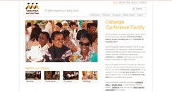 Desktop Screenshot of cabanga.co.za