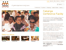 Tablet Screenshot of cabanga.co.za